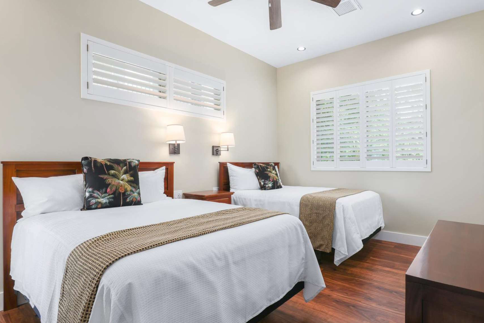 A view of the northeast bedroom on the 2nd floor