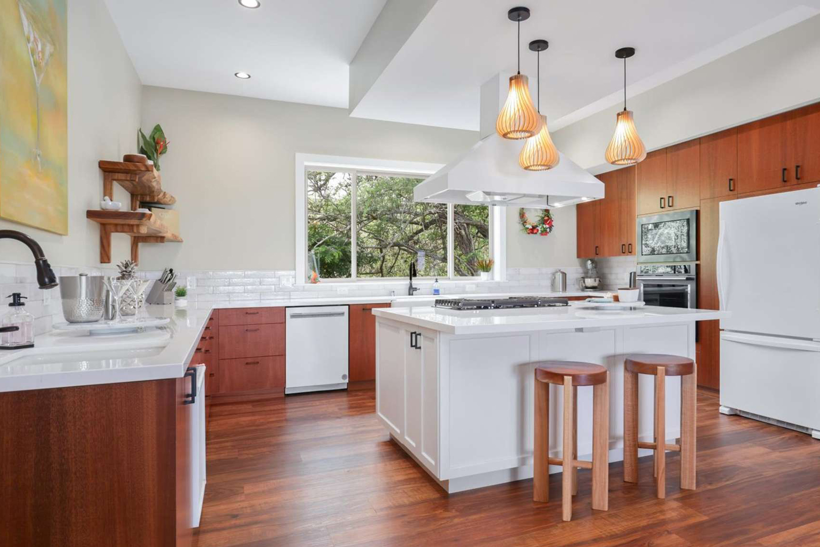 Another view of the kitchen