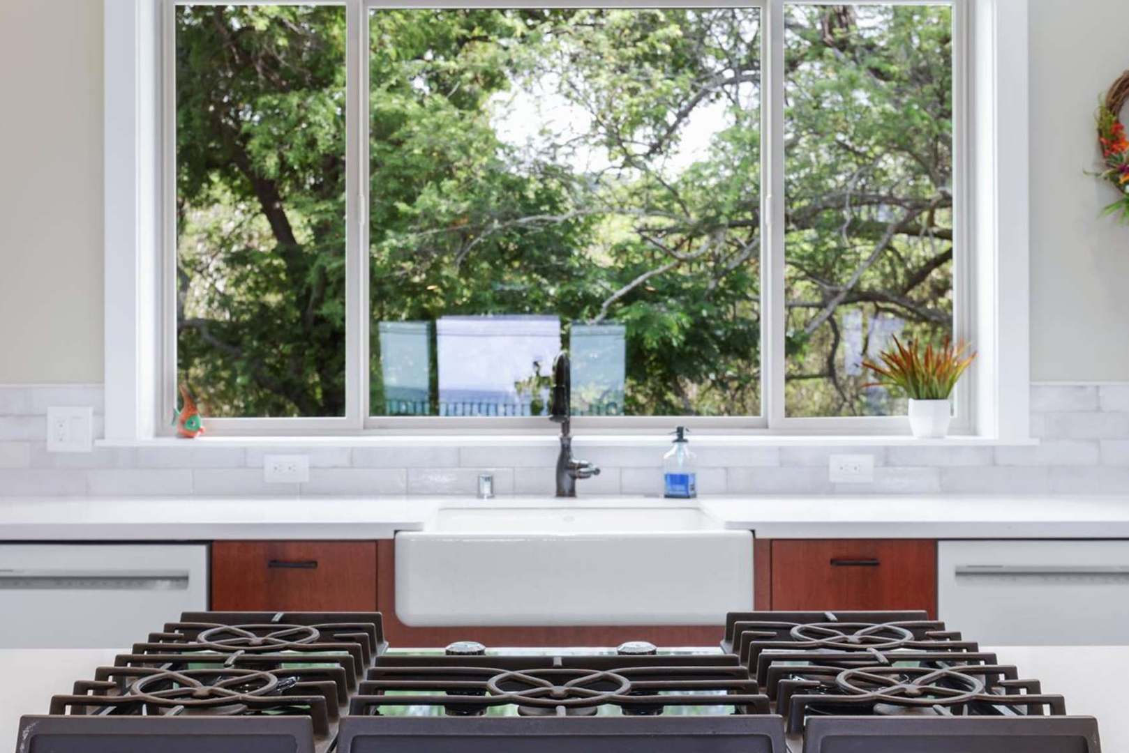 Another view of the kitchen