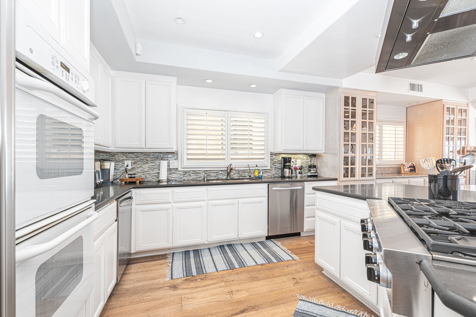 Another view of the kitchen area