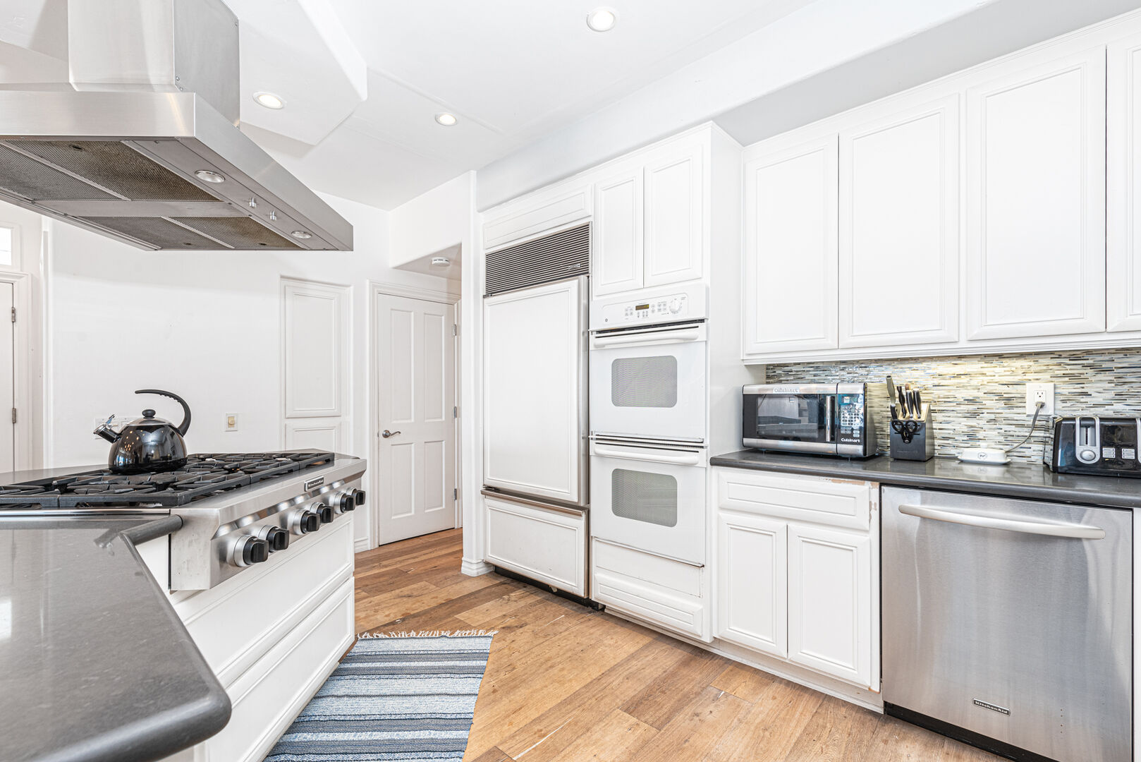 Another view of the kitchen area