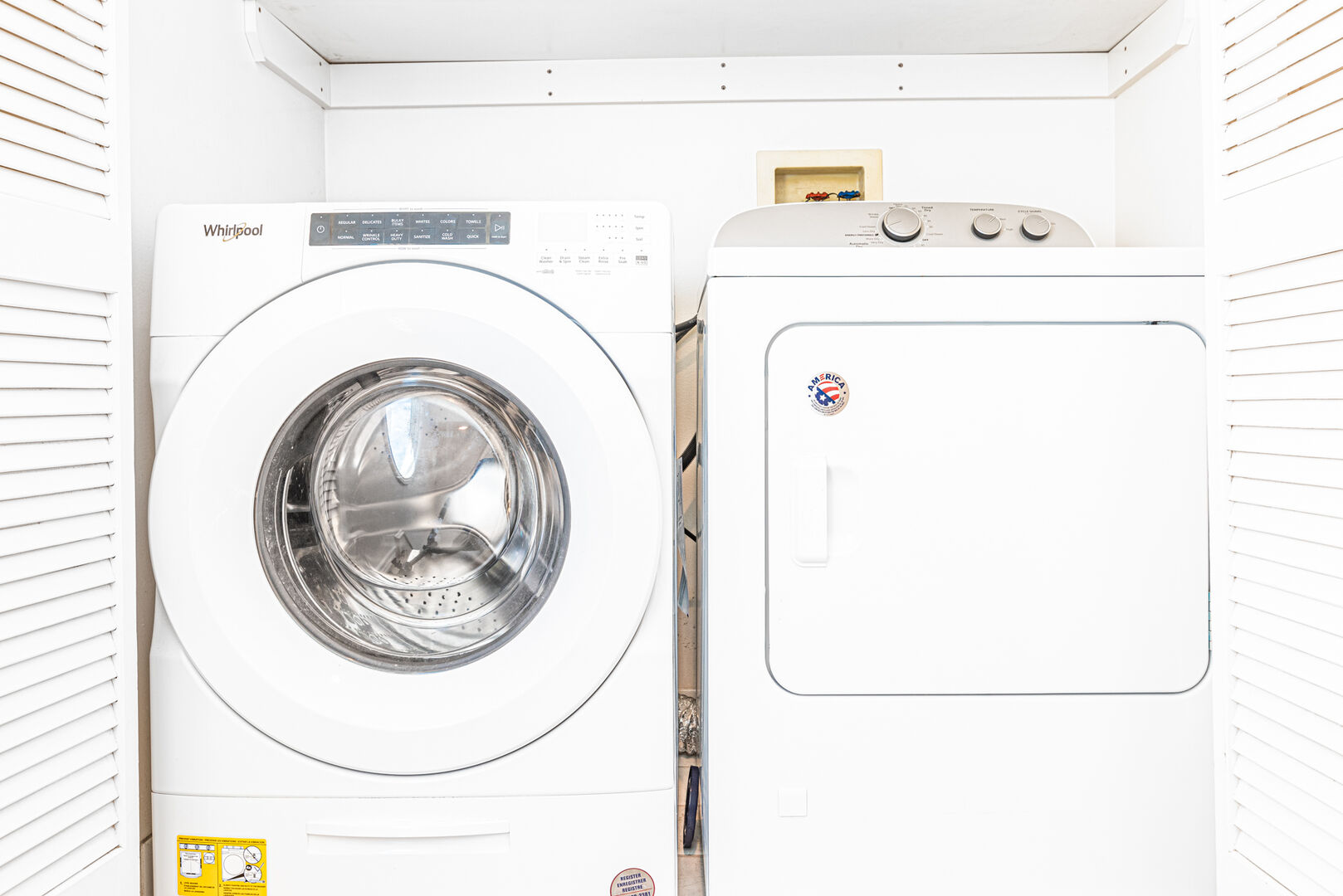 A view of the wash area on the 2nd floor