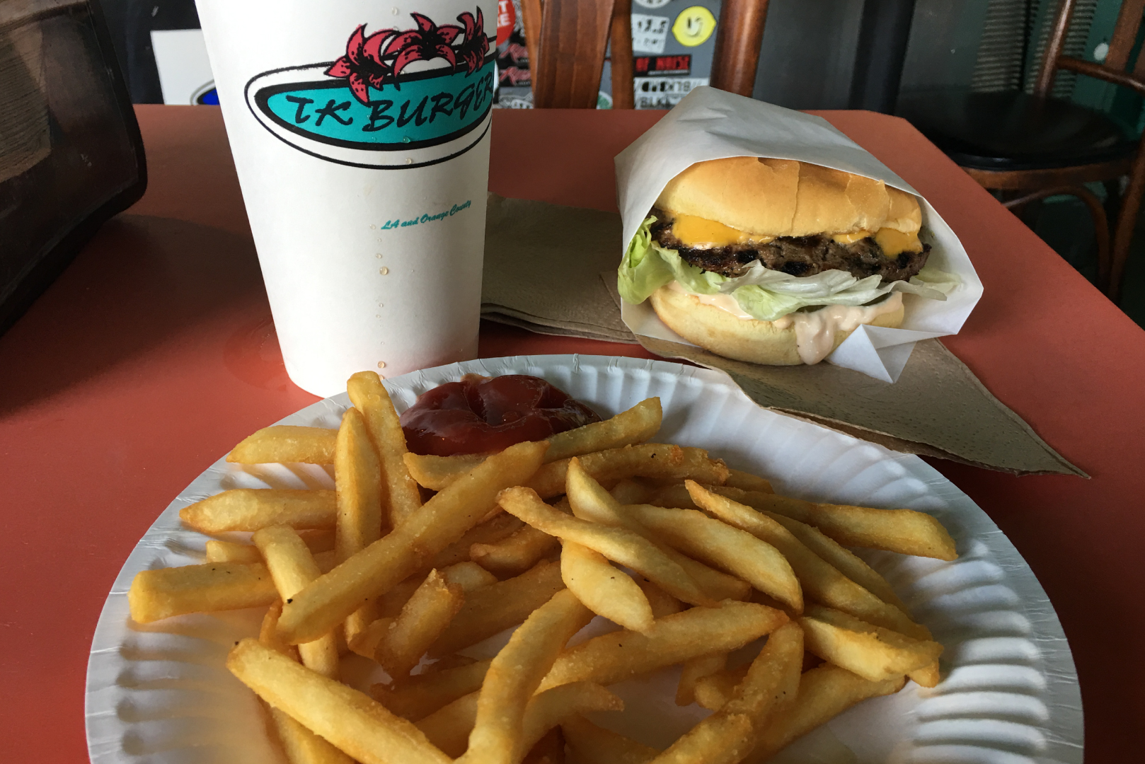 A Big Bargain Special at TK Burger